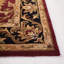 Tapis rouge / noir en laine touffeté à la main Cranmore-19260392