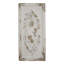 Grand panneau d'art mural blanc, 18,1 x 1,6 x 39,4 pouces, pour la chambre à coucher 18 po x 39,5 po fabriqué en oxyde de magnésium, décoration intérieure