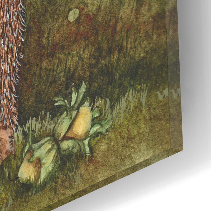 «Briar» par Maggie Vandewalle, art mural en verre acrylique, H 16 po x l 12 po x P 0,13 po