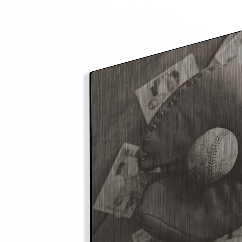 "Cartes de baseball" par Yellow Cafe, H 12 po x l 12 po