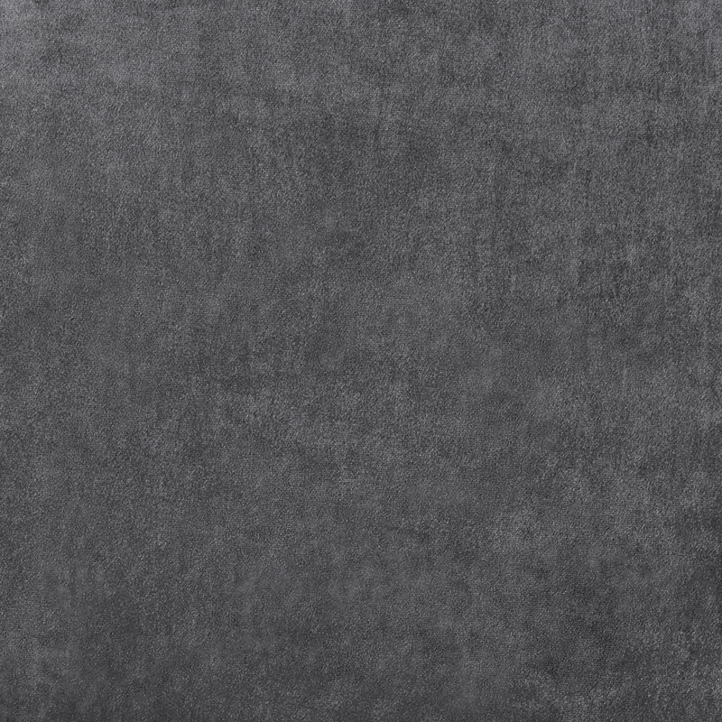 Cambra Velvet Semi-Sheer Grommet Curtain Panels, 54"W x 84"L, Soft Gray