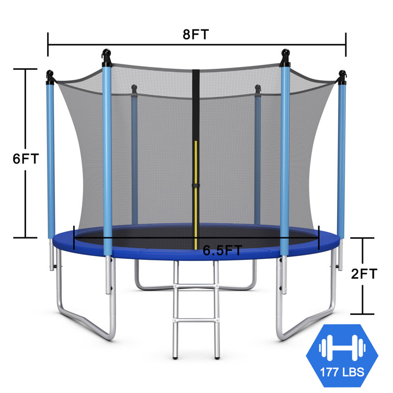 Trampoline récréatif Gymax