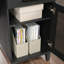 Bureau, finition noire
