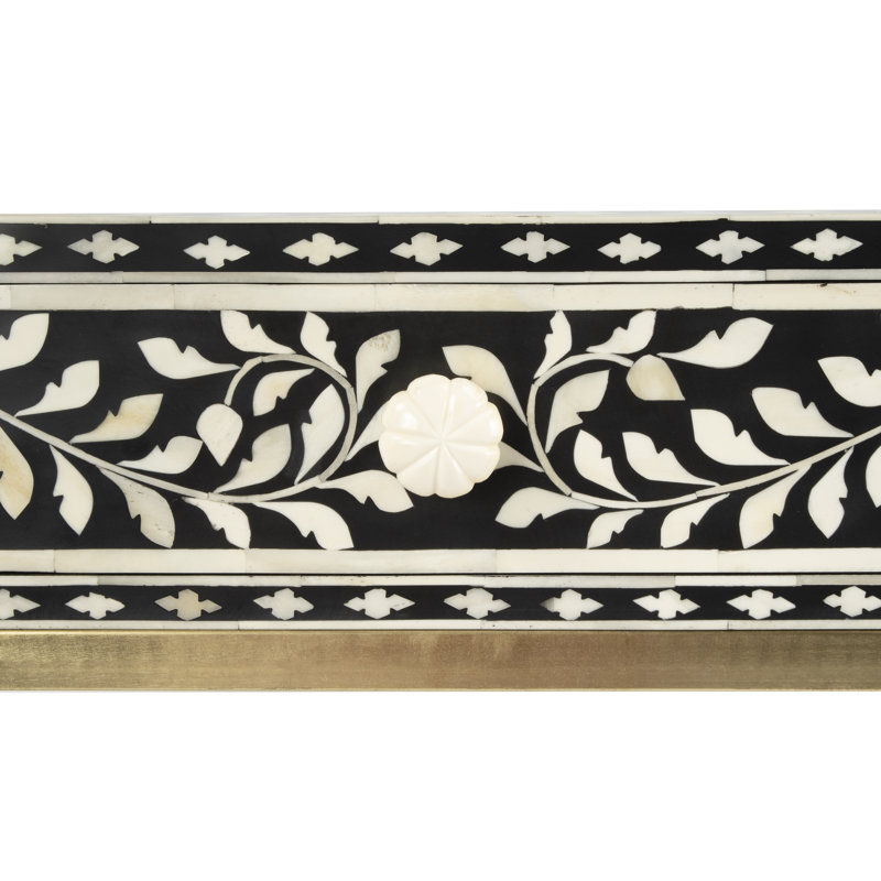 Perilla Bone Inlay Writing Desk