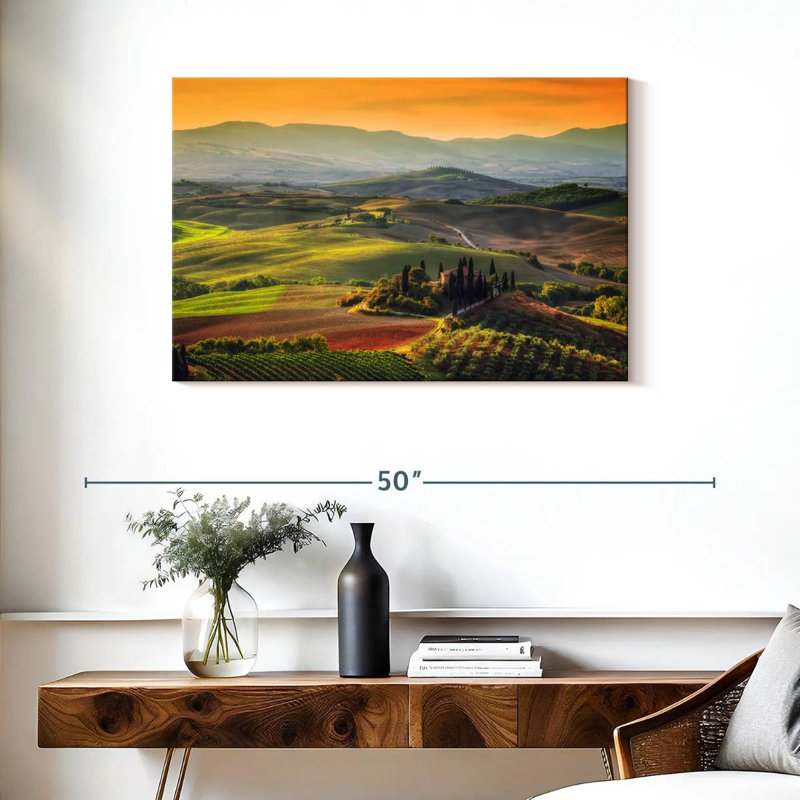 Alvord, Toscane à l'aube, H 24 po x l 36 po