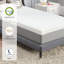 Matelas en mousse viscoélastique gélifiée à deux côtés Alwyn Home Amaud-286361484