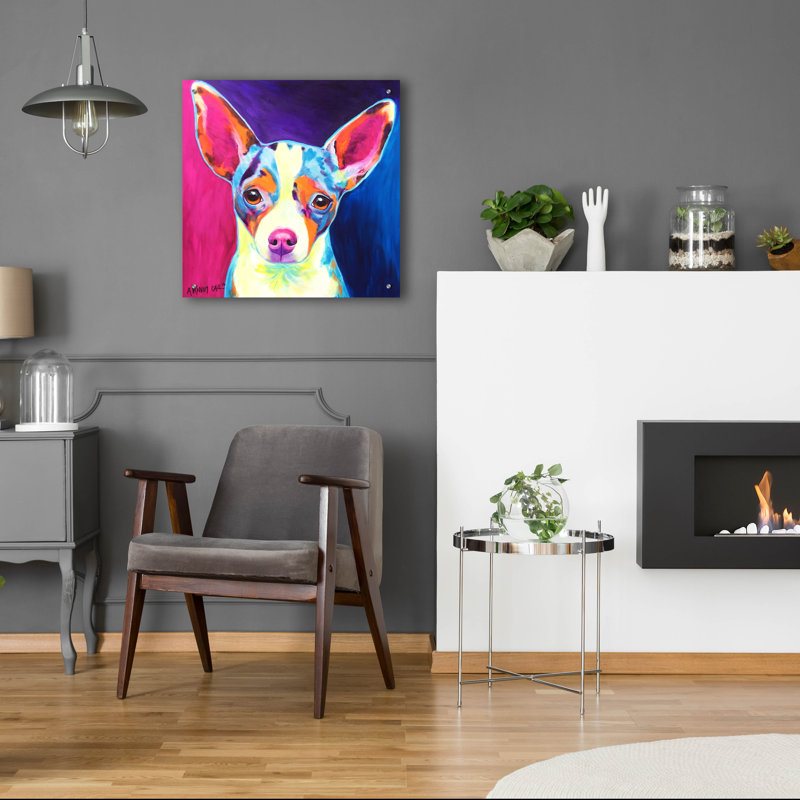 "Chihuahua - Brady" par Dawg Painter, H 24 po x l 24 po