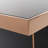 Sighrith Rectangular Glass Top Dining Table