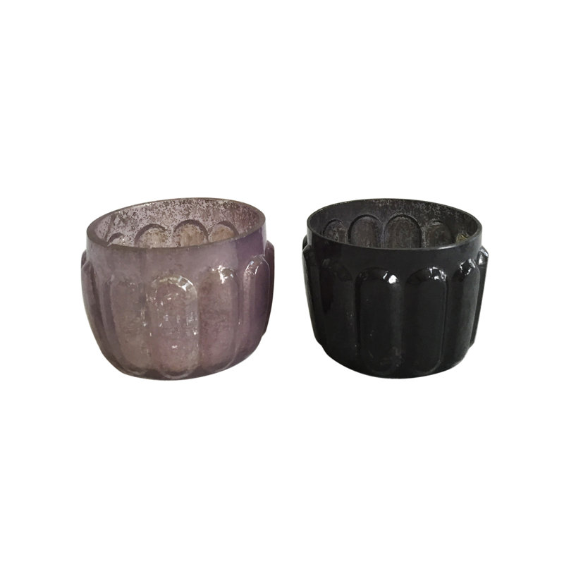 Petit porte-votive en verre Emilia