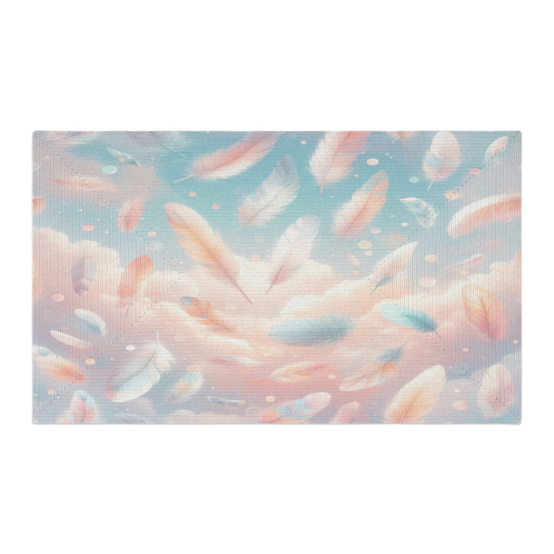 Tapis tressé Feather Dreamlight, Rectangulaire 3 pi x 5 pi