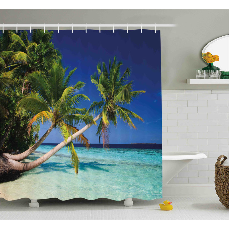  Rideau de douche Landscape, H 69 po x l 105 po