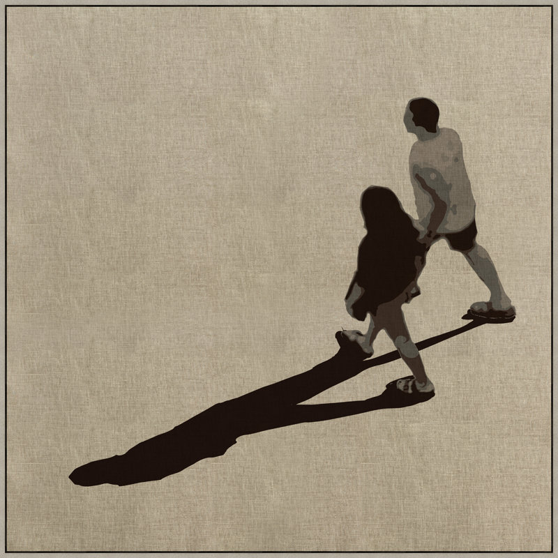«Silhouette Shadow 4» par Thom Filicia - peinture à cadre flottant