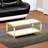 Metal Frame Coffee Table