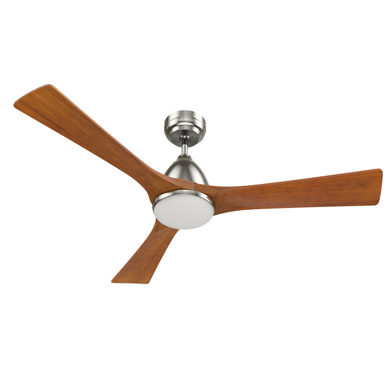  Ventilateur de plafond intelligent 52 po avec télécommande, ensemble d'éclairage, fonctionne avec l'assistant Google et Amazon Alexa, raccourci Siri.