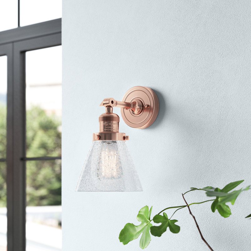 Pelkey Armed Sconce, Antique Copper