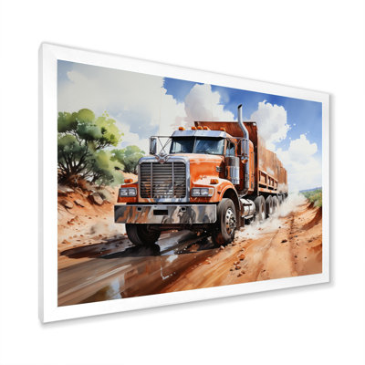 " Dump Tractor In The Desert I "