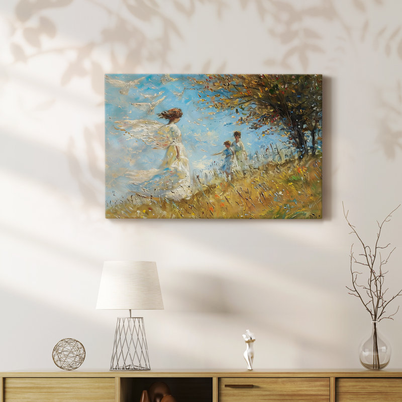 Animaux, série de paysages, H 12 po x l 18 po