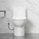 Tucson 26" Depth 1.1/1.6 GPF Siphonic Jet Dual Flush Elongated Compact One-Piece Toilet (Seat Included)