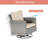 Charlenne 5 - Person Swivel Rocking Chair Outdoor Seating Group with Cushions-371585114-371585111