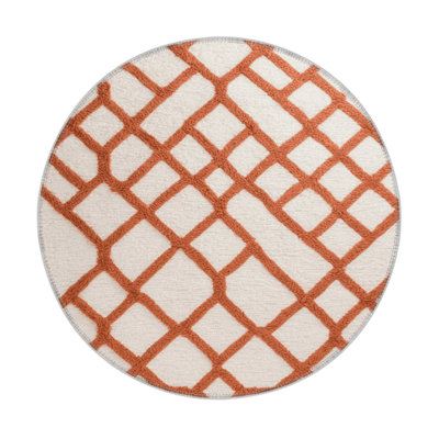 Tapis intérieur et extérieur beige Trellis