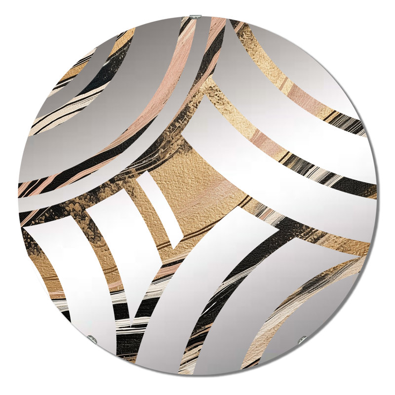 Zemar - Miroir décoratif, 23,6 po x 23,6 po