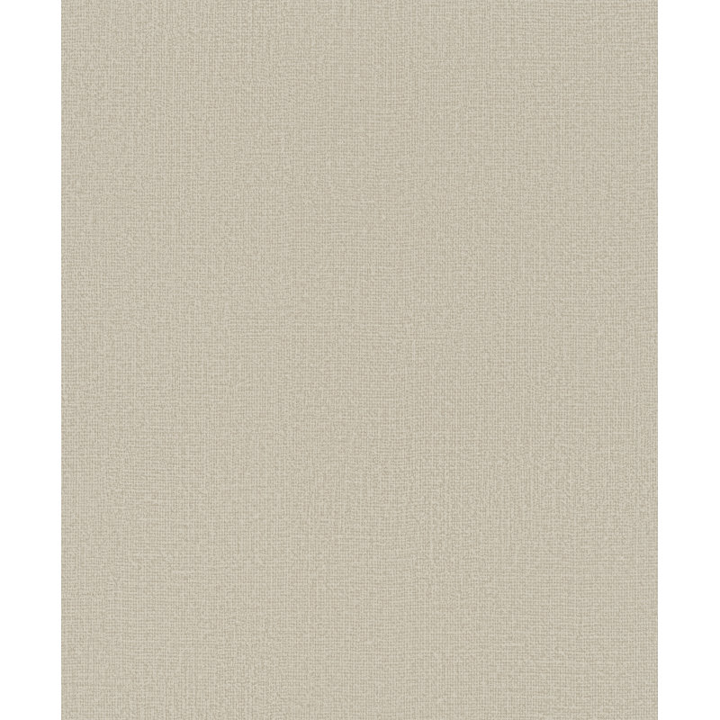 Loudoun Textured Weave Matte Non-pasted 10.05' x 53" Wallpaper Roll, Light Beige
