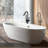 Freestanding Bathtub Faucet with Hand Shower-129759617