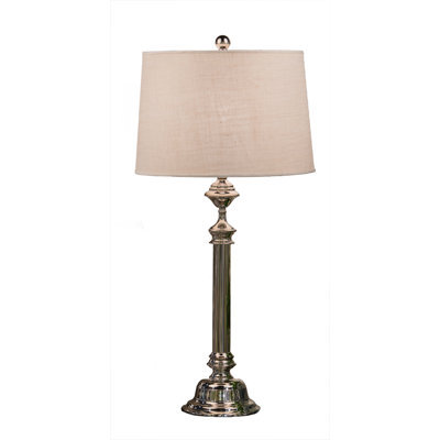 Lampe sur pied en nickel (3 voies - 200 W)