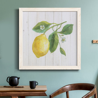 Lemon Fresh II - peinture sur toile encadrée