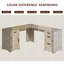Bureau en L 67 po Farmhouse-2120368734