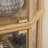 Corner Lighted Curio Cabinet Corner Glass Cabinet Lighted Curio Cabinet Corner Display Case For Living Room, Curio Cabinet, Antique Collection, Wine,Bar Glass Storage Light Included,Dark Oak-1131779745-1131779746