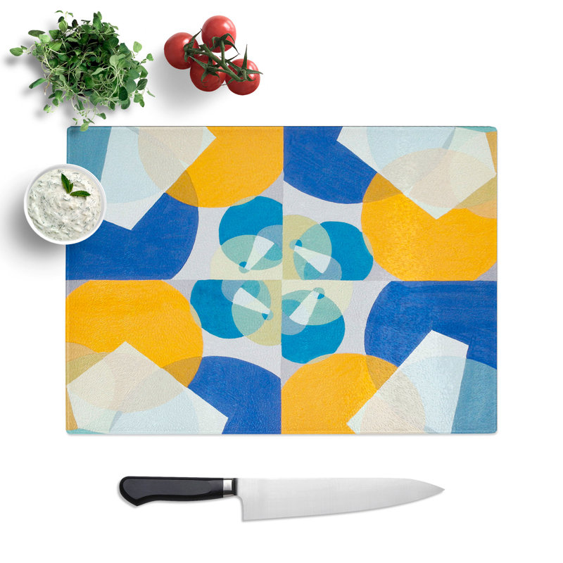 Squares by Joseph Schillinger Chopping Board, 0.4cm H x 20cm W x 28.5cm L