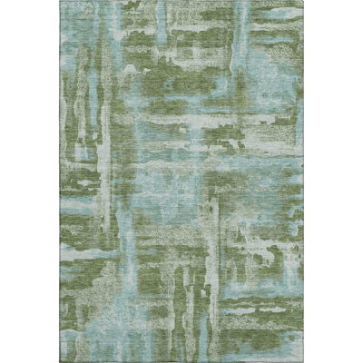 Premium Machine Washable Mayfield Abstract Rug