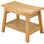 Spateak Grade-A Teak Wood Barcelona Shower Seat 24" Outdoor Patio Stool Bench