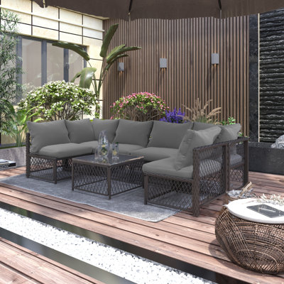 Outdoor U-shaped Patio