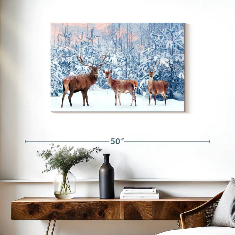 Brampt en hiver, H 24 po x l 36 po