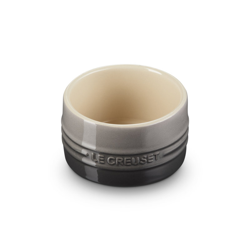 Le Creuset Stoneware Stackable Ramekins, Flint