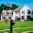 25 Ft. Aluminum Telescoping Flagpole With U.S. Flag And Handcrafted Golden Top Finial