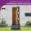 39"H Extra-Large Waterfall Resin Outdoor Fountain with LED Light