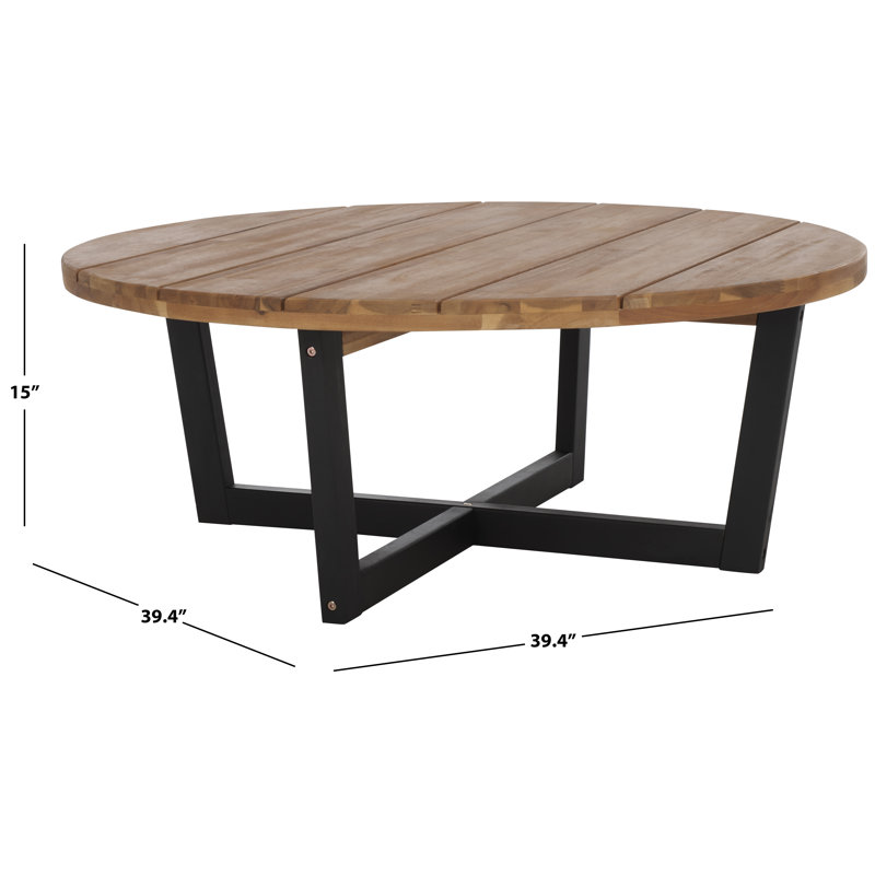 Table basse Calysta, Noir