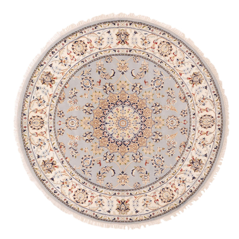 Tapis gris Nain 5 pi 2 po x 5 pi 2 po