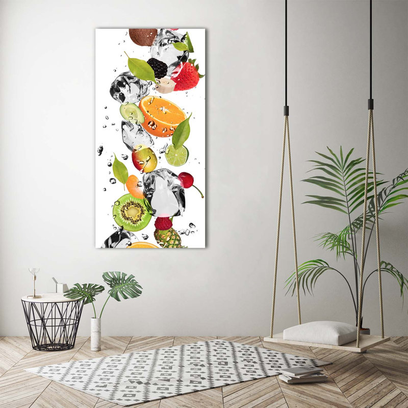 Fruit And Water - Wrapped Canvas Print
