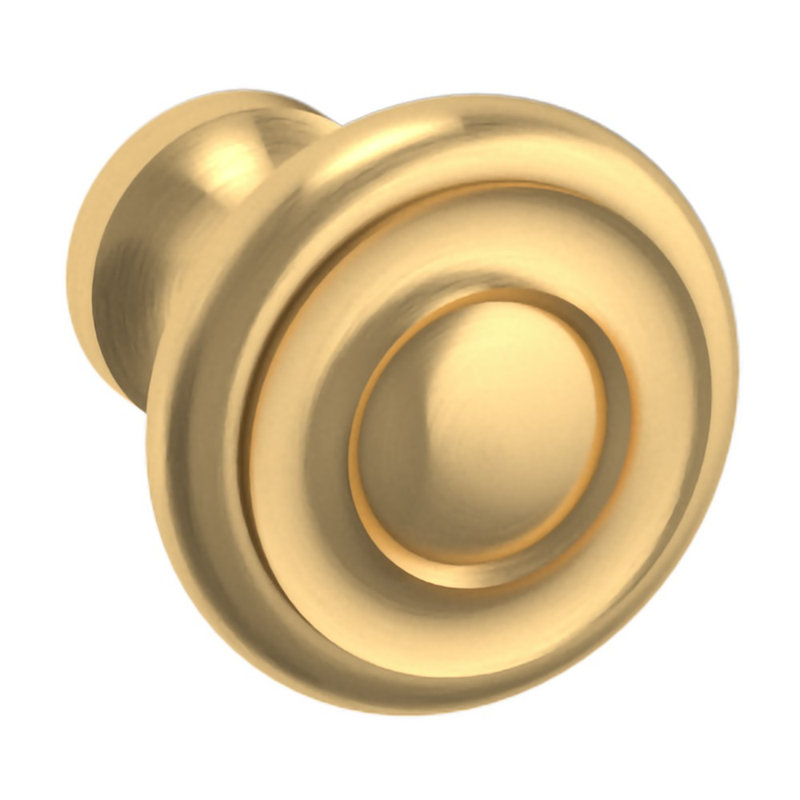 4490 Dominion Knob, Satin Brass