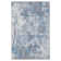 Washable Savana blue/grey Rug