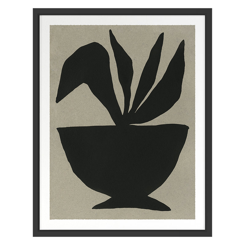 Teenie Ink 3 Print by Roebuck, Kate, Black Framed, 25" H x 20" W