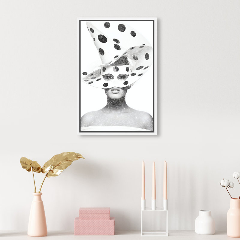 Spotted Sovereign Print by Oliver Gal, 55"H x 37"W, White Floater Frame