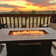 Arial Iron Propane Outdoor Fire Pit Table