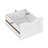 White Bathroom Storage Cabinet