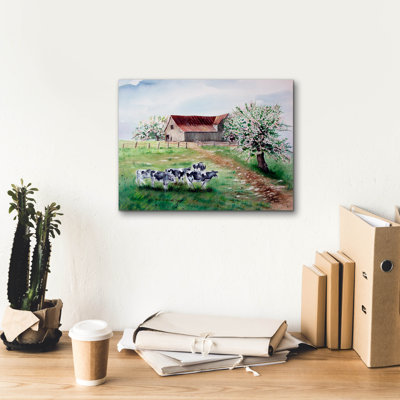 «Cows And A Barn» par Arie Reinhardt Taylor