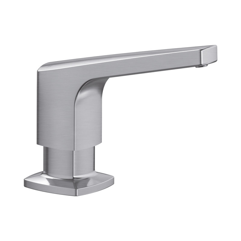 Rivana Soap Dispenser - PVD Steel, Stainless